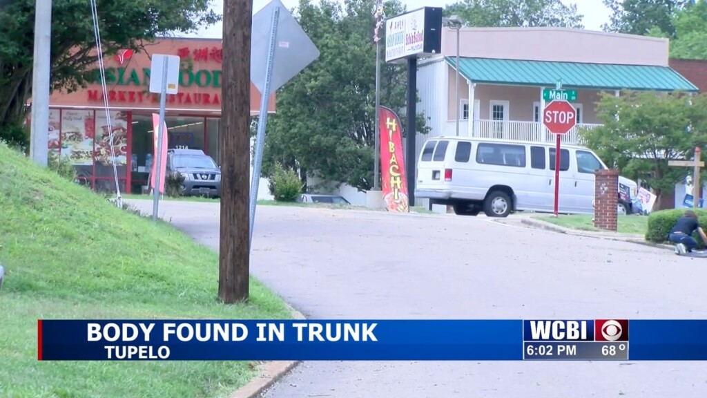 Girl Found Dead In Car Trunk In Tupelo