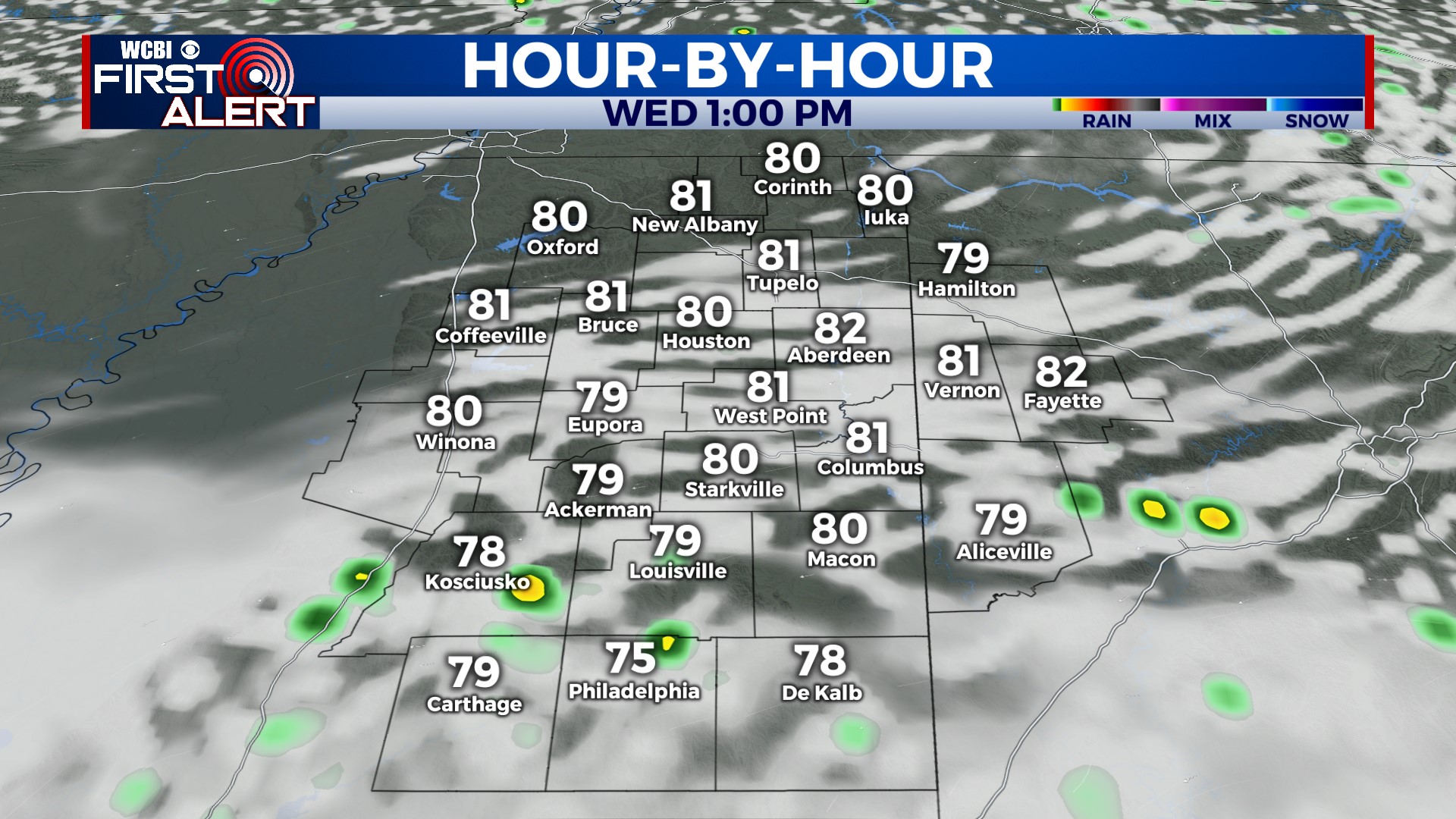 Mainly Dry Wednesday - Home - WCBI TV | Telling Your Story
