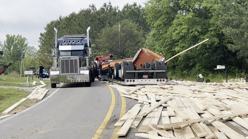 Lumber Spill