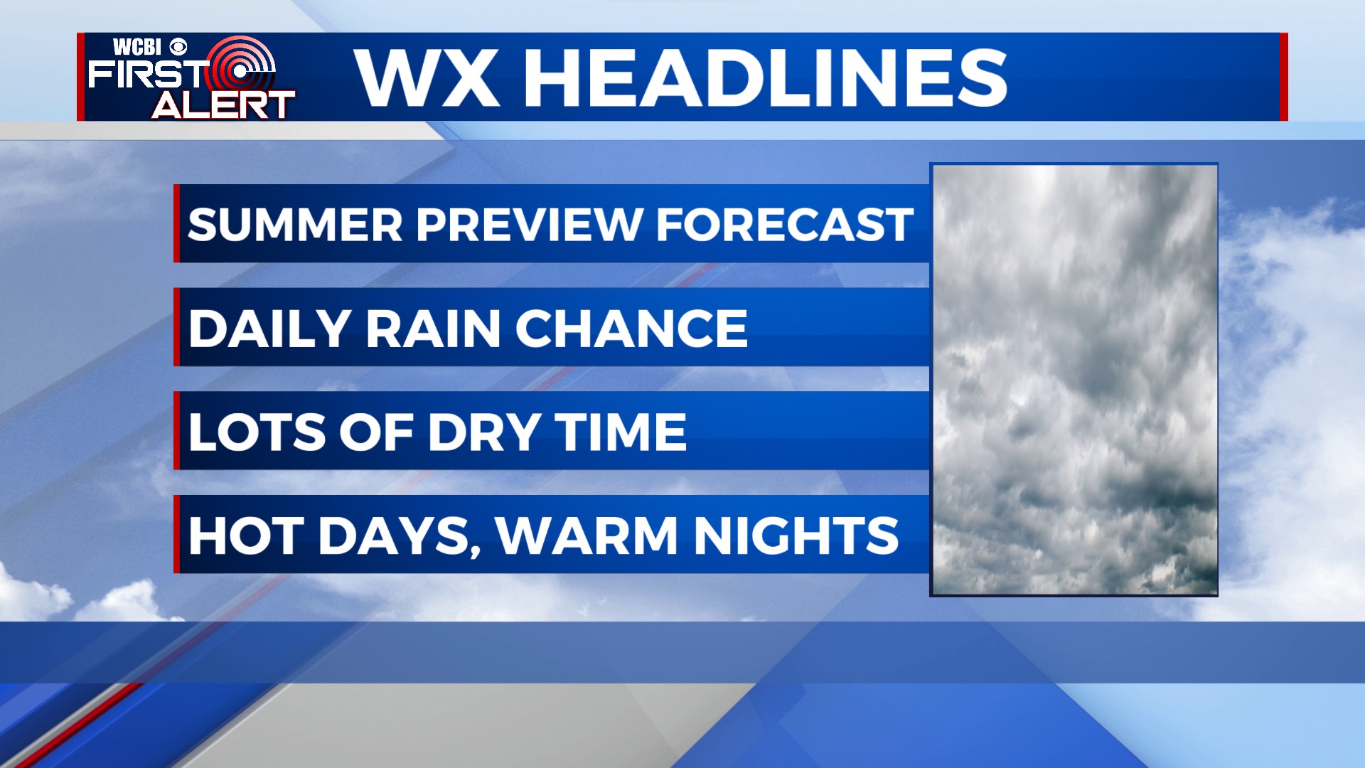 Feeling like early summer - Home - WCBI TV | Telling Your Story