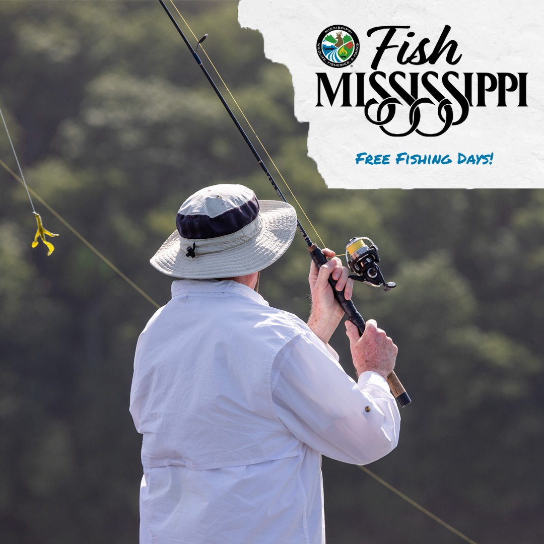 MDWFP announces July 4 as 'Free Fishing Day'