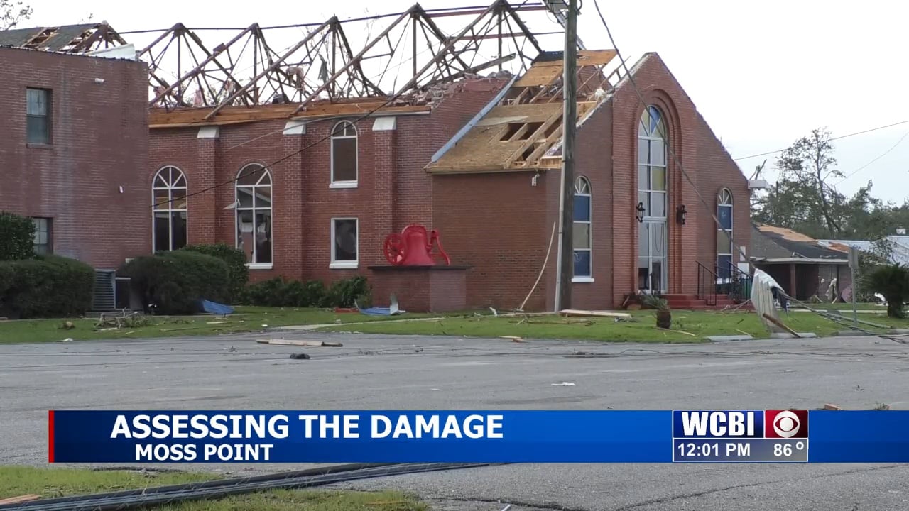MEMA reports at least 100 damaged structures after storms in Moss Point
