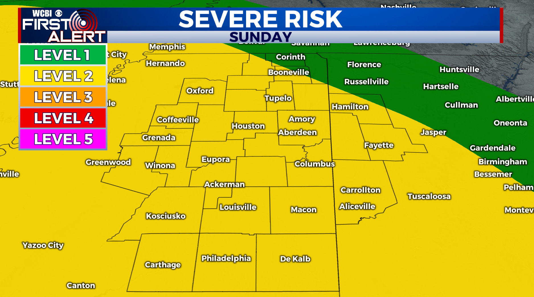 Storms Likely This Weekend - Home - WCBI TV | Telling Your Story