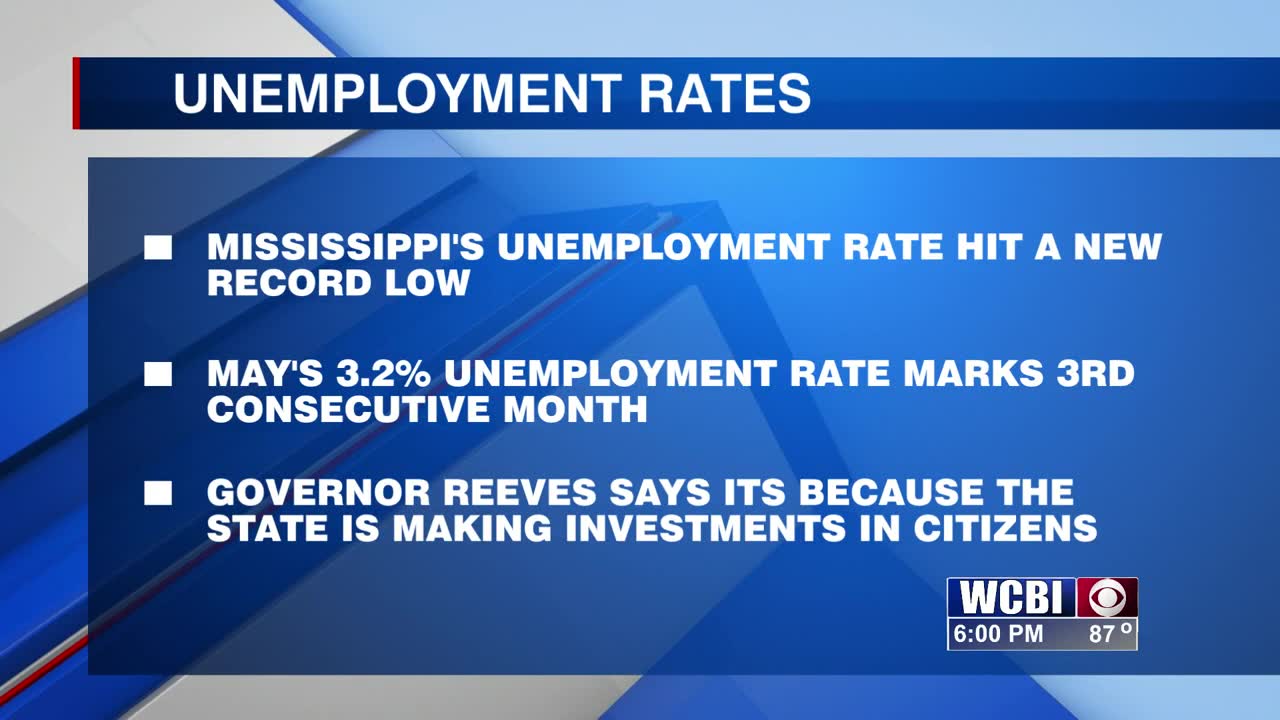 Msemployability Mississippi's unemployment rate hit a new record low