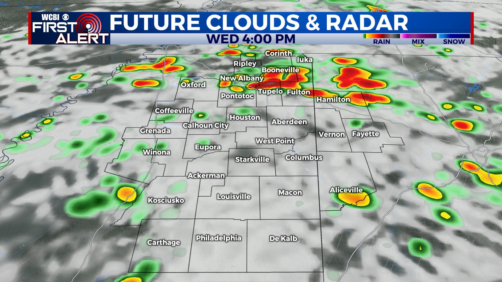 Stormy June pattern continues, severe storms possible - Home - WCBI TV ...