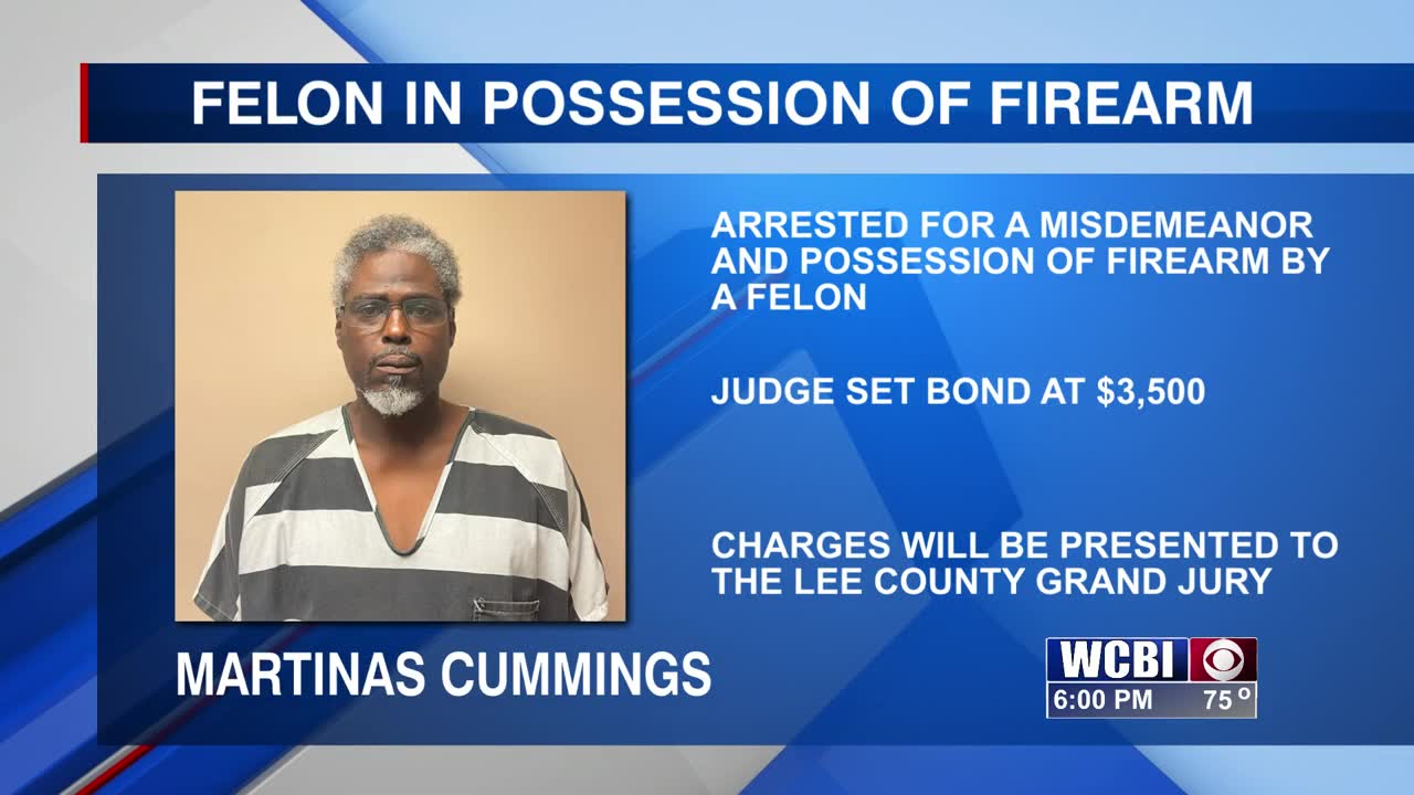 Tupelo man is arrested after a traffic stop for multiple charges