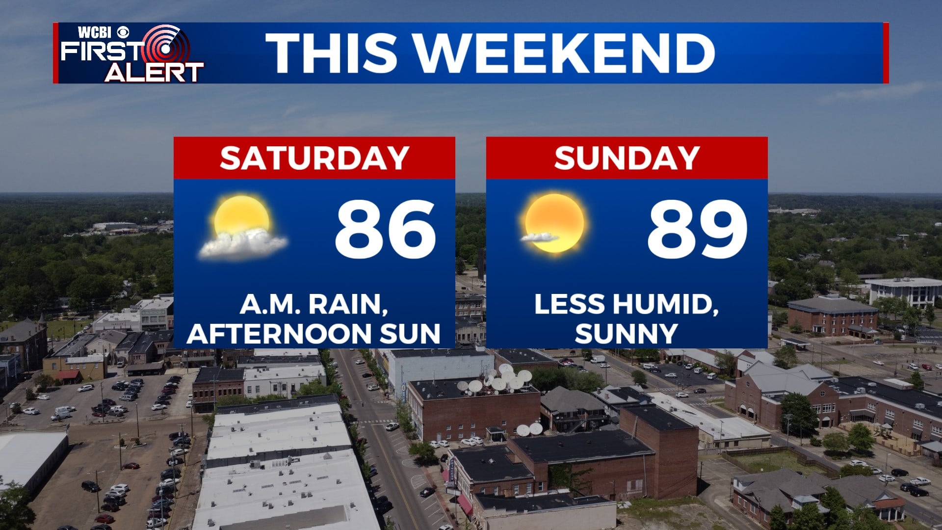 Rain Moves Out Saturday Morning, Nice Weekend Ahead - Home - WCBI TV ...