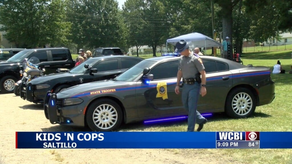 Saltillo Citizens Participate In Annual Kids N' Cops.
