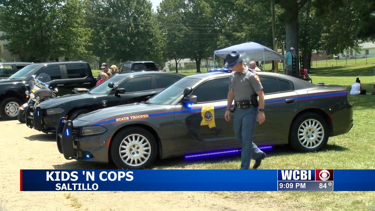 Saltillo Citizens participate in annual Kids N' Cops - Vimarsana News