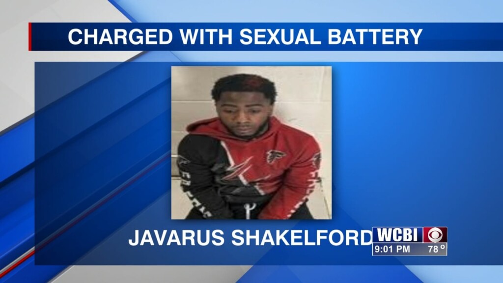 Tupelo Man Taken Into Custody And Charged With Three Counts Of Sexual Battery