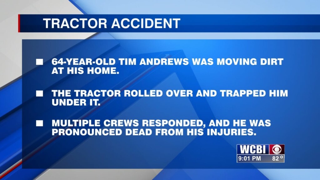 Tractor Accident Claims The Life Of A Columbus Man.
