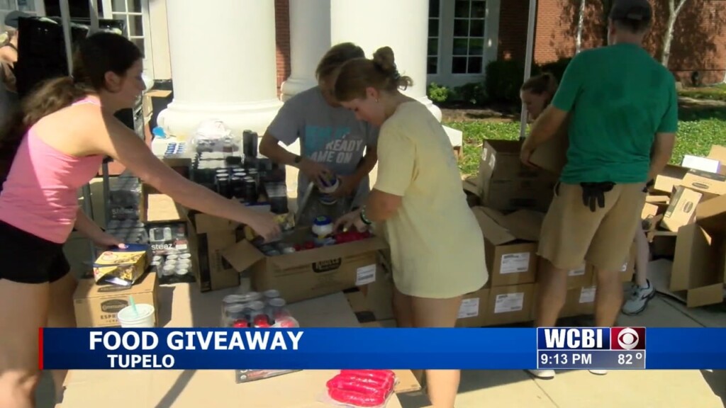 Harrisburg Baptist Church Host Food Giveaway
