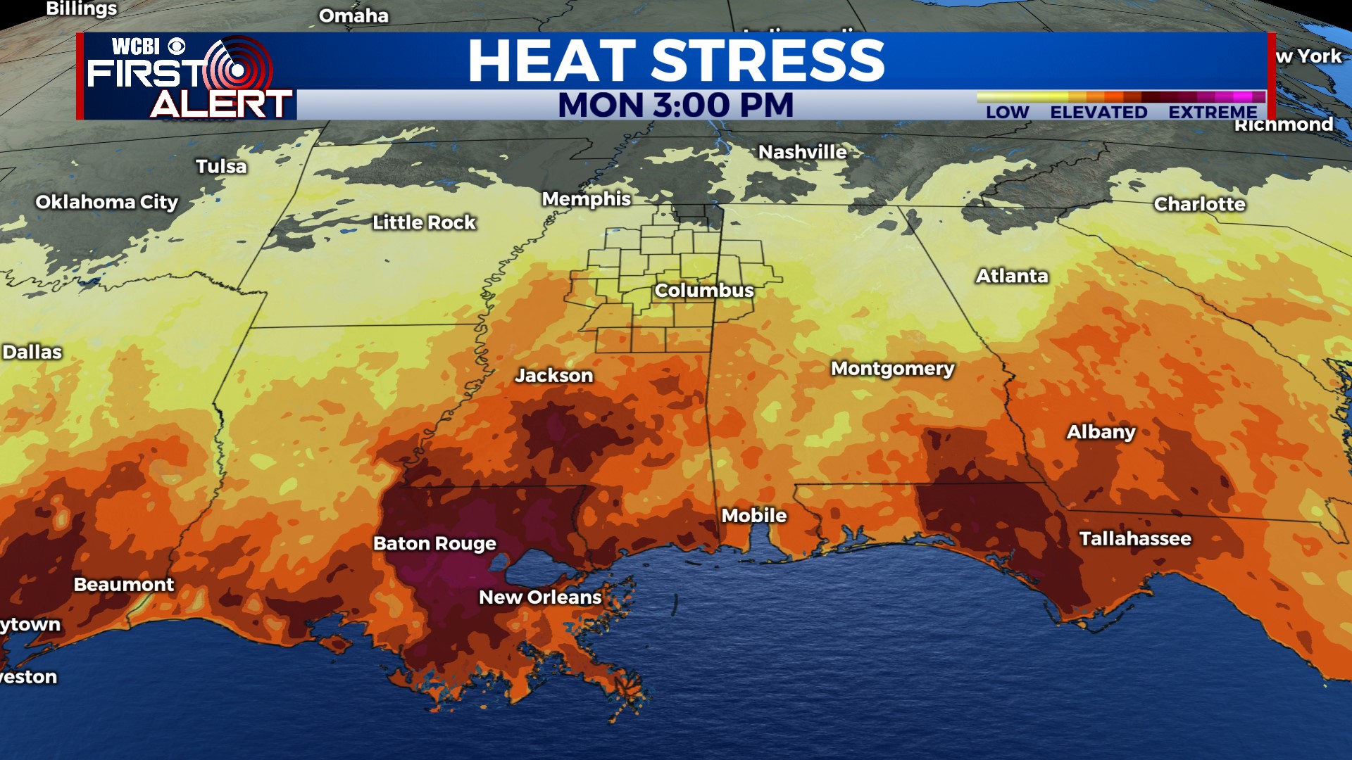 not-as-hot-early-week-rain-chance-home-wcbi-tv-telling-your-story