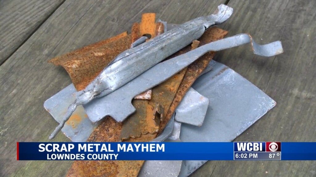 Fallen Scrap Metal Leaves Trail Of Flat Tires, Broken Windshields