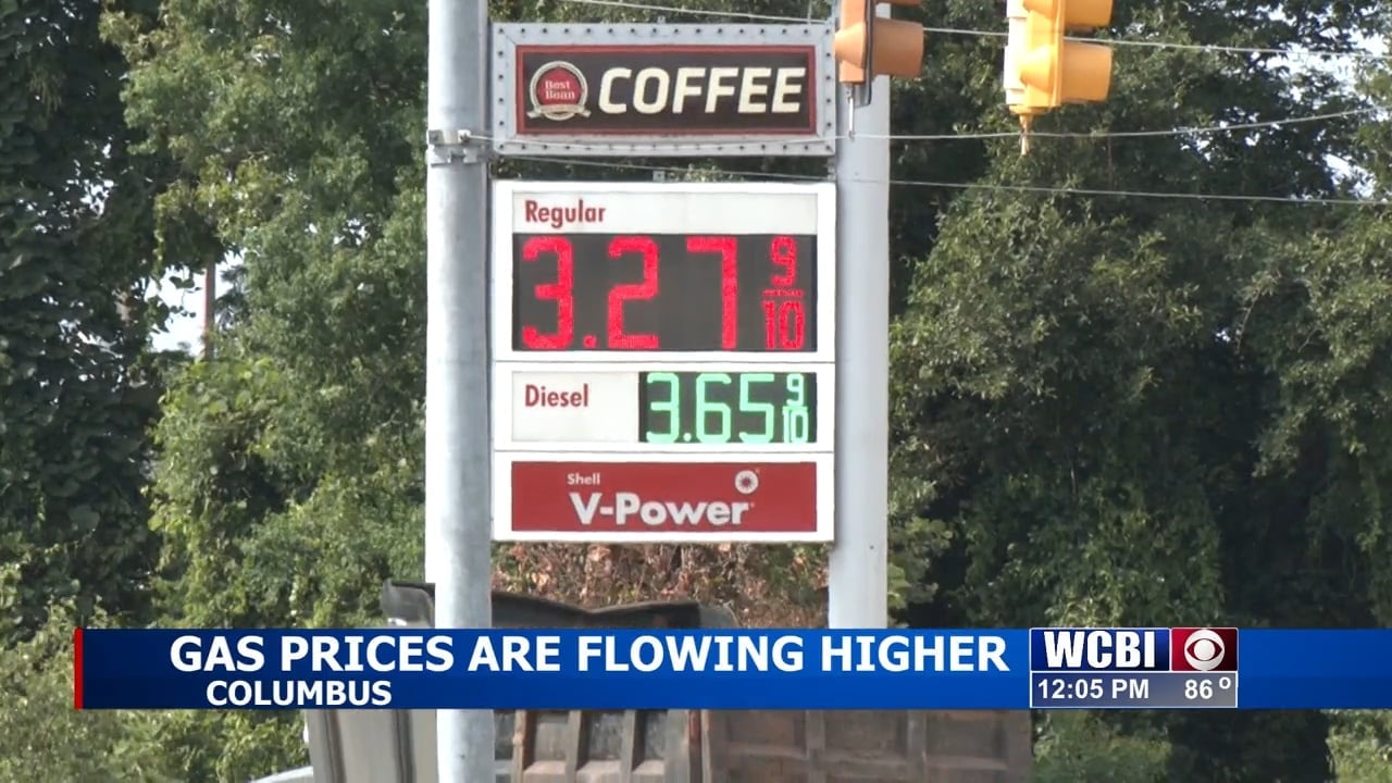 Gas prices continue rising higher statewide, nationwide