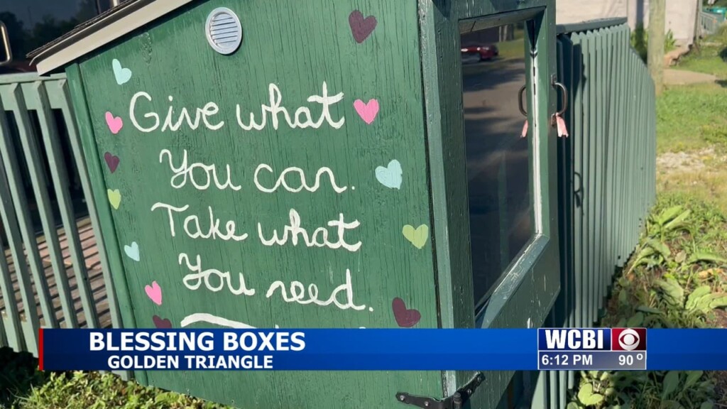 The Blessing Box Charity Effort Is Spreading Across North Mississippi