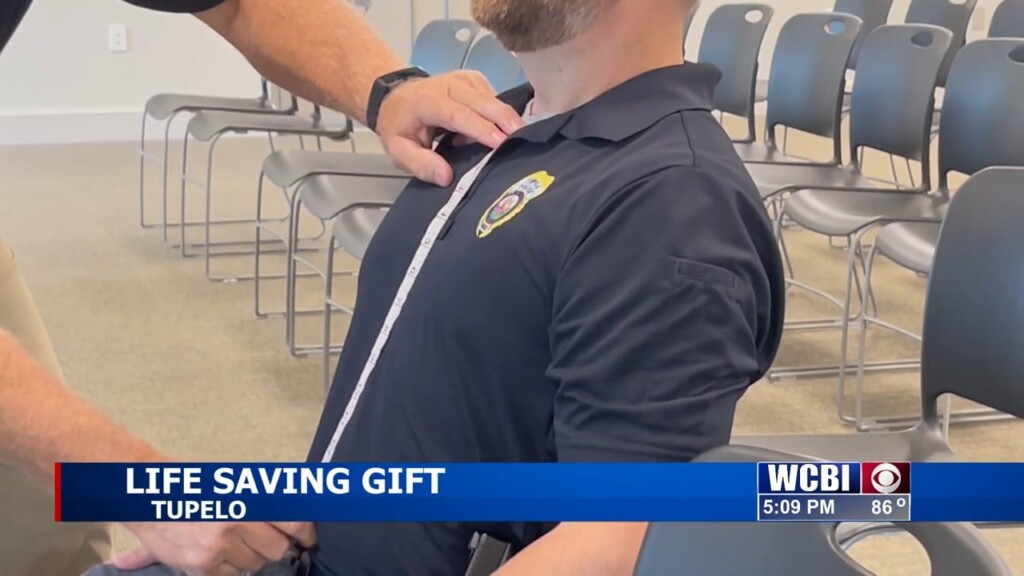 Several Law Enforcement Officers In Tupelo Fitted For Custom Body Armor