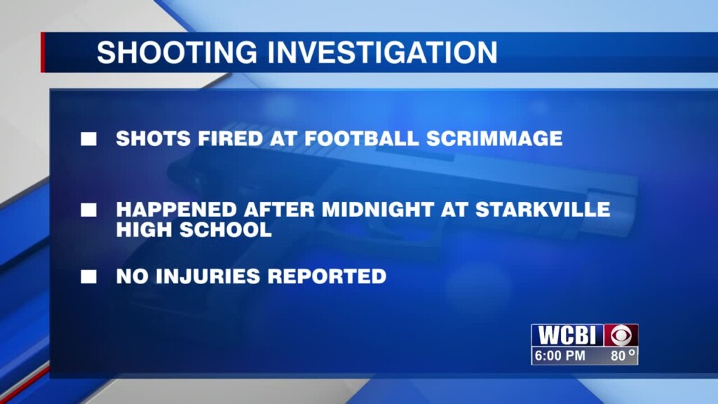 Starkville High School Shooting Is Under Investigation