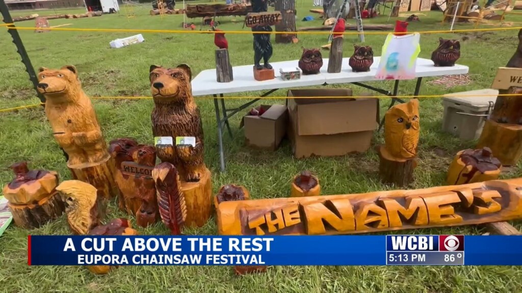 Eupora's First Chainsaw Festival Is Making Waves In Surrounding Areas