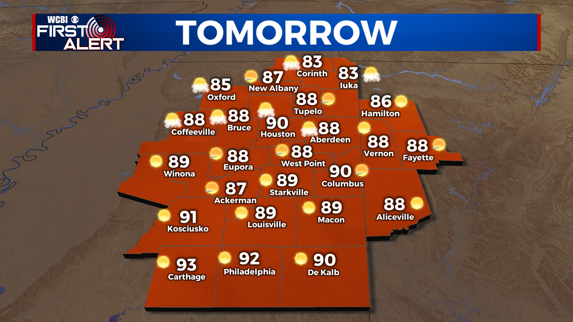 Heat is making a quick return - Home - WCBI TV | Telling Your Story