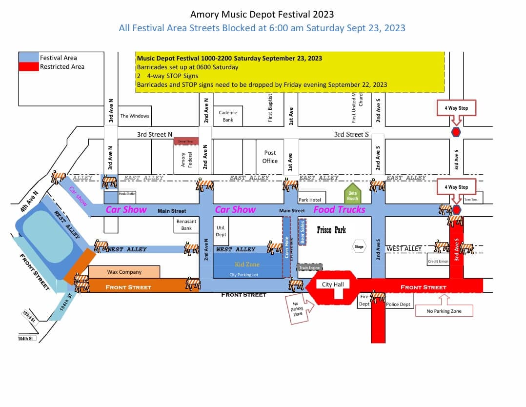 City of Amory gears up for something new: Amory Music Depot Festival - Vimarsana News