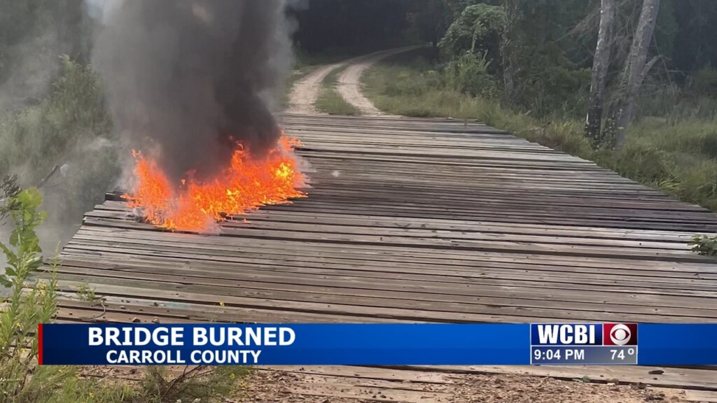 Carroll County Deputies Search For Suspected Bridge Burner
