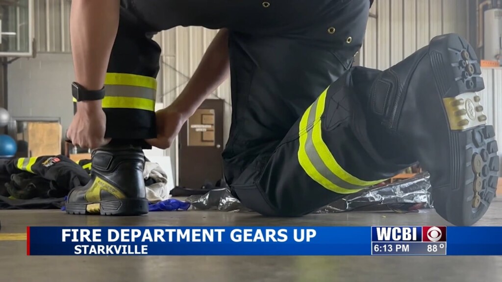 Starkville Fire Department Receives Grant To Upgrade Their Gear