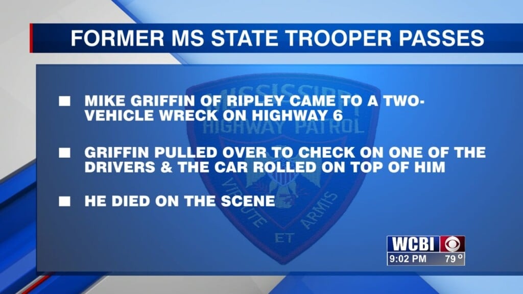 Former Ms State Trooper Dies Assisting In Vehicle Crash