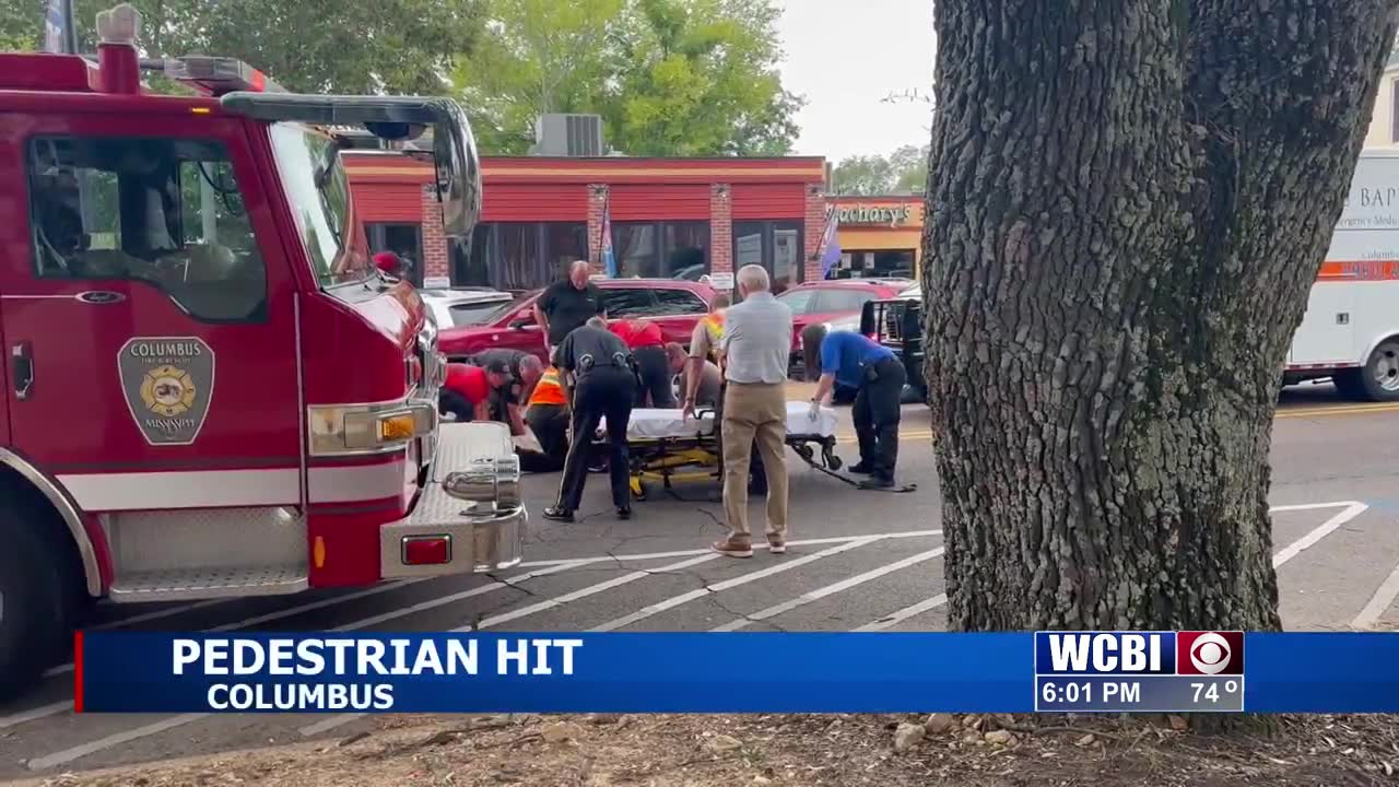 Columbus police investigate after pedestrian was hit by car near Zachary's
