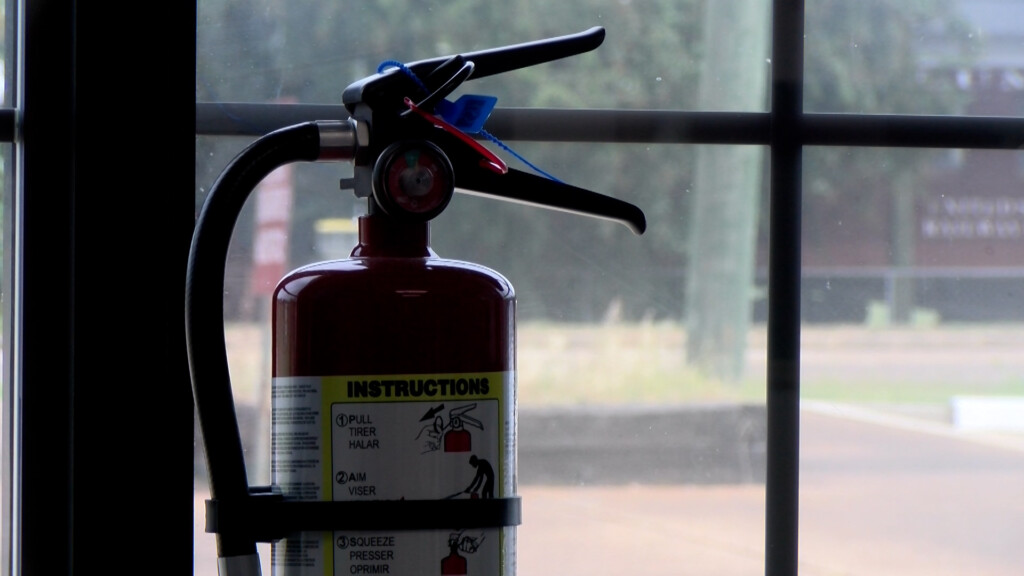 Local woman gives back to community through fire extinguishers