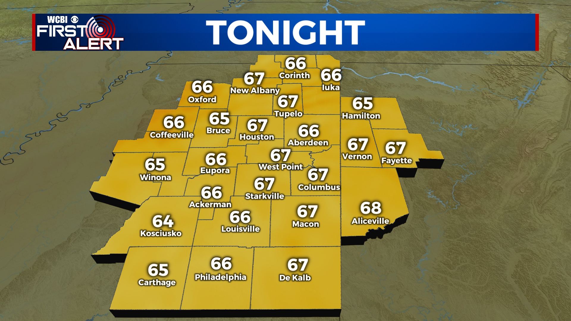 "Cooler" temperatures coming soon - Home - WCBI TV | Telling Your Story