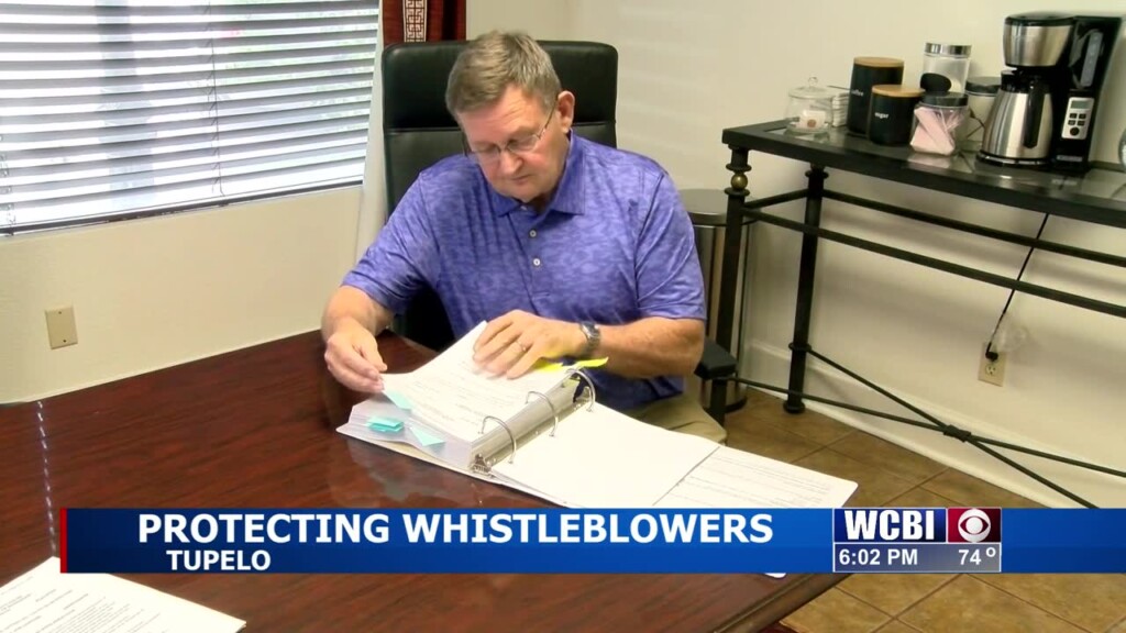 Tupelo Attorney Says It Is Important To Protect Employees Who Speak Out