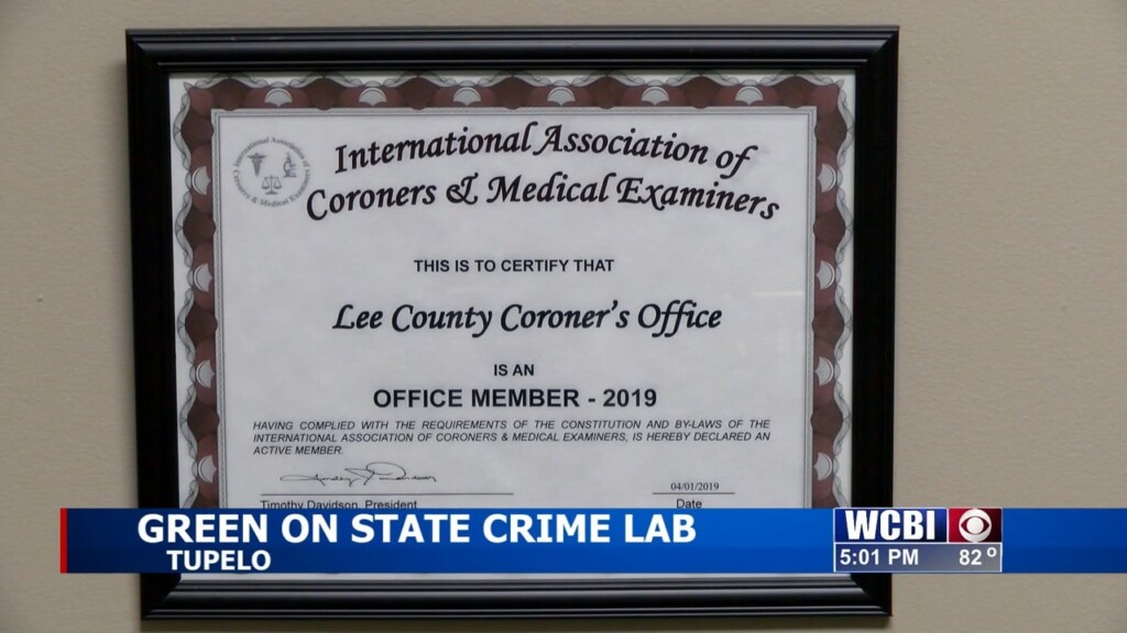 Ms Coroner's Assoc. President Challenges Allegations Of Autopsy Backlog