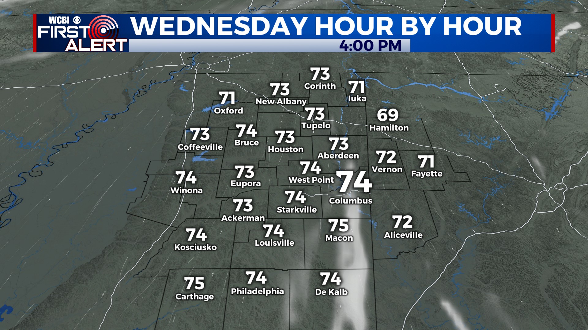 Slightly warmer days ahead - Home - WCBI TV | Telling Your Story