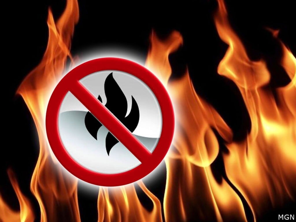 burn bans
