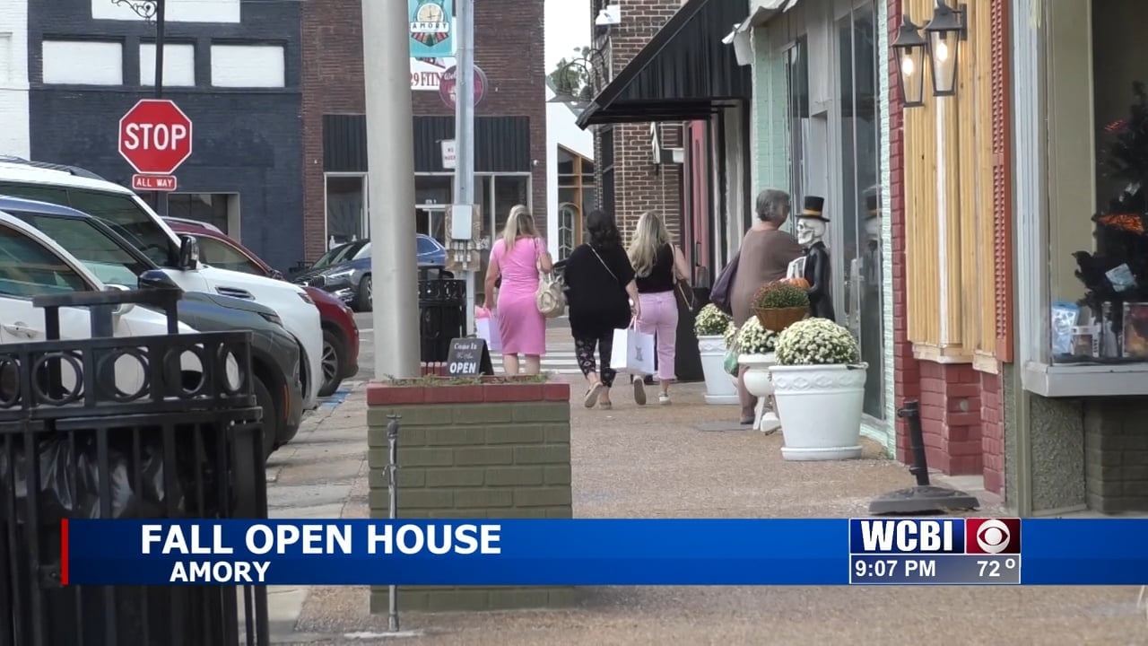 Amory Main Street kicks off season with annual Fall Open House - Vimarsana News