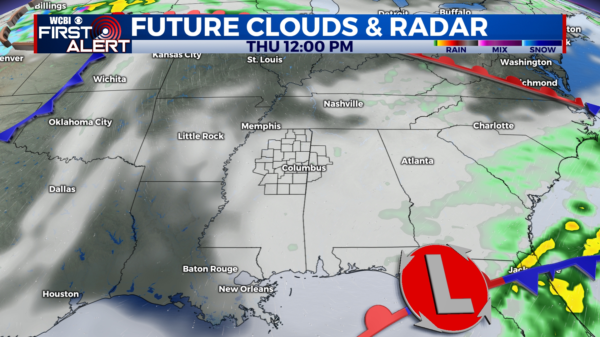 End of the week clouds - Home - WCBI TV | Telling Your Story