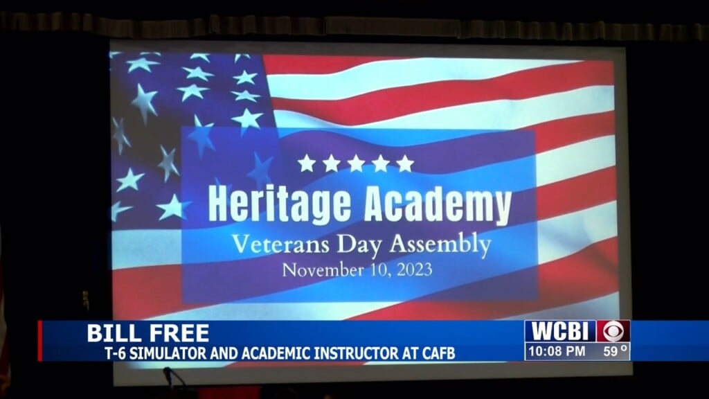 Lieutenant Colonel Bill Free Gives Back To Students At Heritage Academy