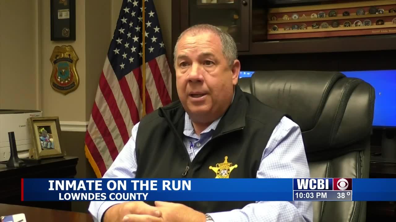Lowndes County Sheriff says inmate's escape was no coincidence