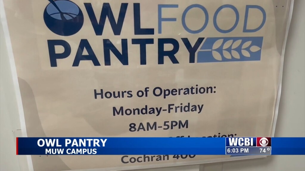 Muw's Owl Food Pantry: Helping Lower Food Insecurity For College Students