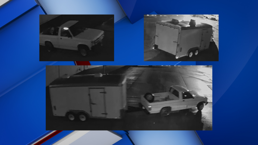 Tupelo police ask for helping finding stolen trailer