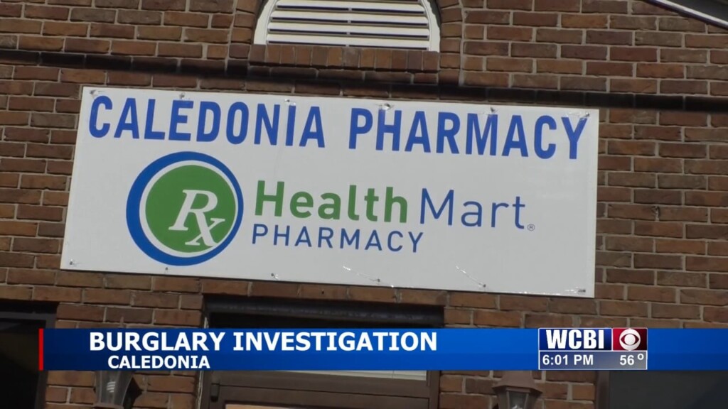 Burglary Strikes Caledonia Pharmacy Twice In Four Days