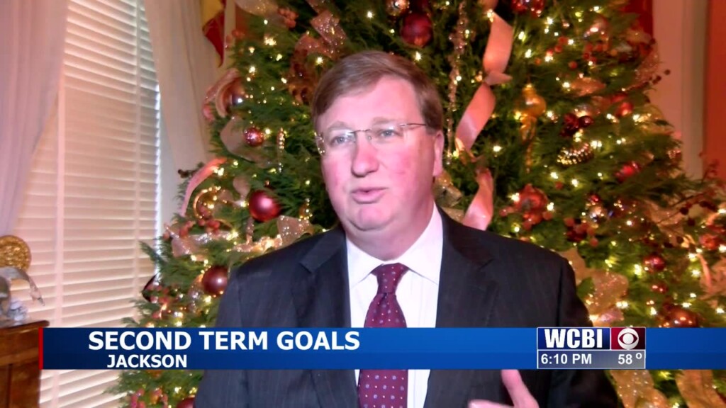 Governor Tate Reeves Sets Sights On Goals For Upcoming 2nd Term