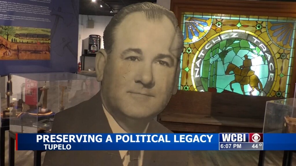 Gubernatorial Candidate And Outgoing Public Service Commissioner Brandon Presley Donates Historic Political Papers To Tupelo Museum