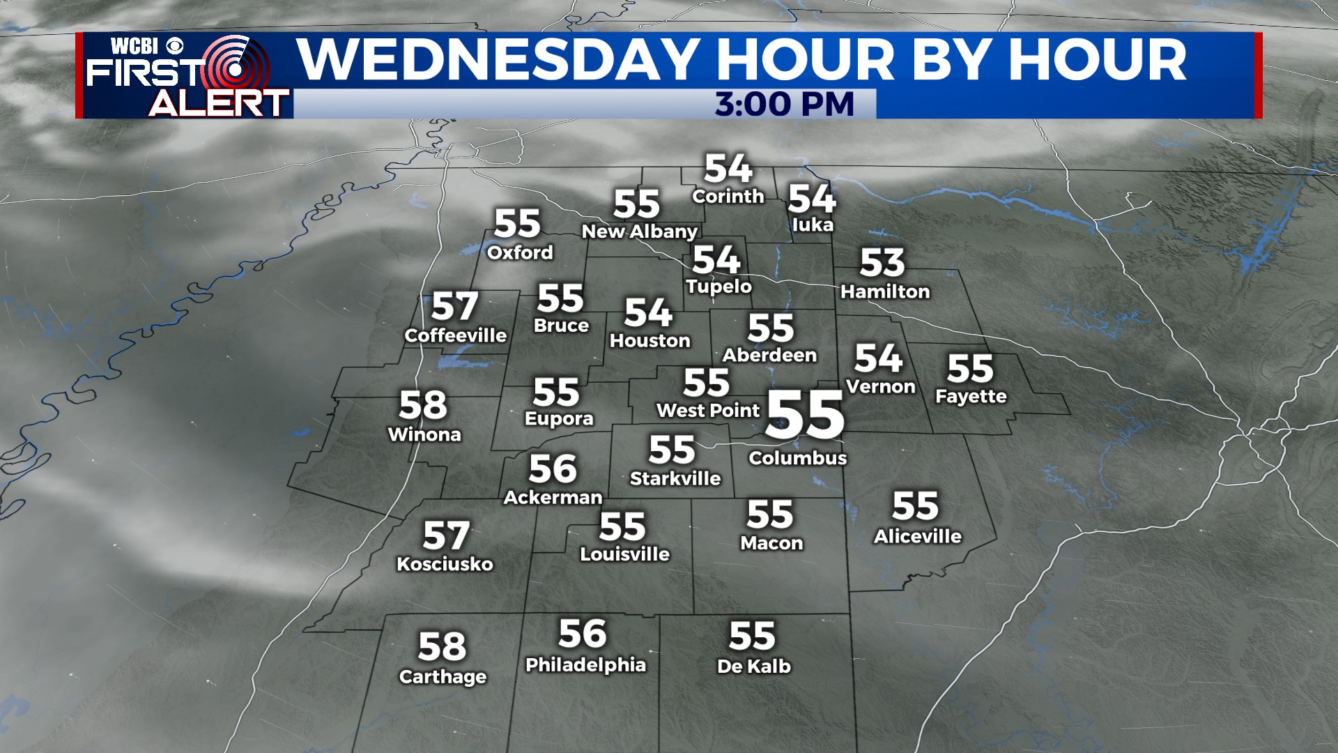 Cold mornings continue, afternoons trend warmer - Home - WCBI TV ...
