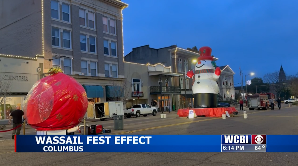 Annual Wassail Fest Kicks Off In Downtown Columbus