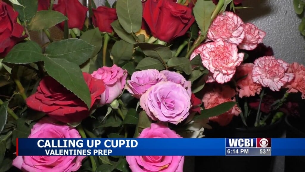 Local Florist Begins Valentine's Day Preparations