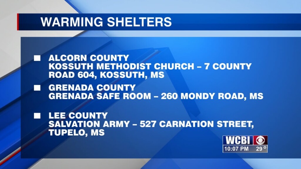 Shelters And Safe Rooms For The Winter Weather Are Available