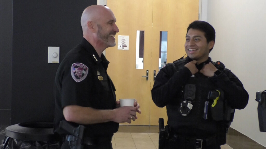 Coffee with a Cop: MSU students get to know campus officers