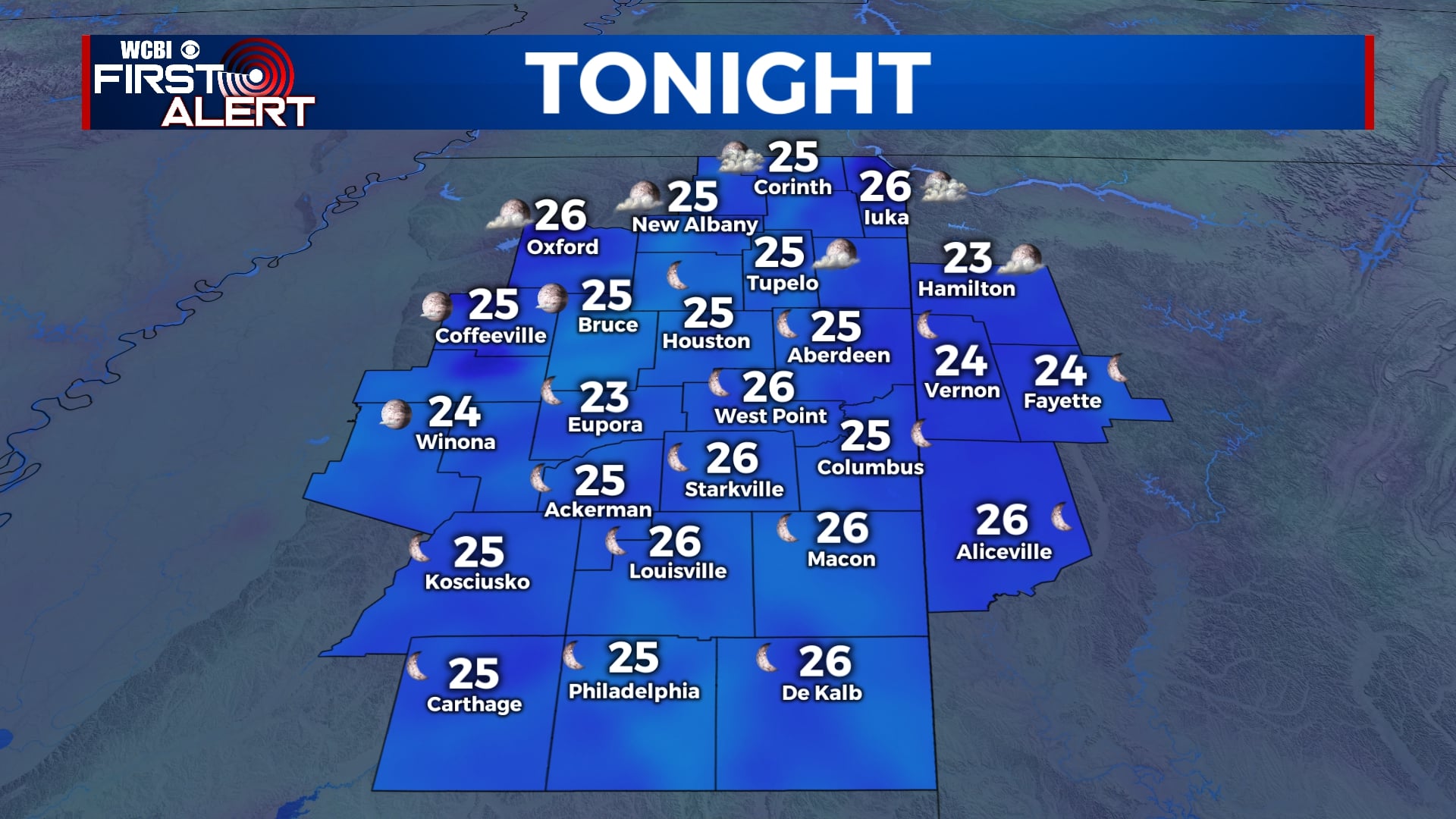 A chilly beginning to 2024 - Home - WCBI TV | Telling Your Story